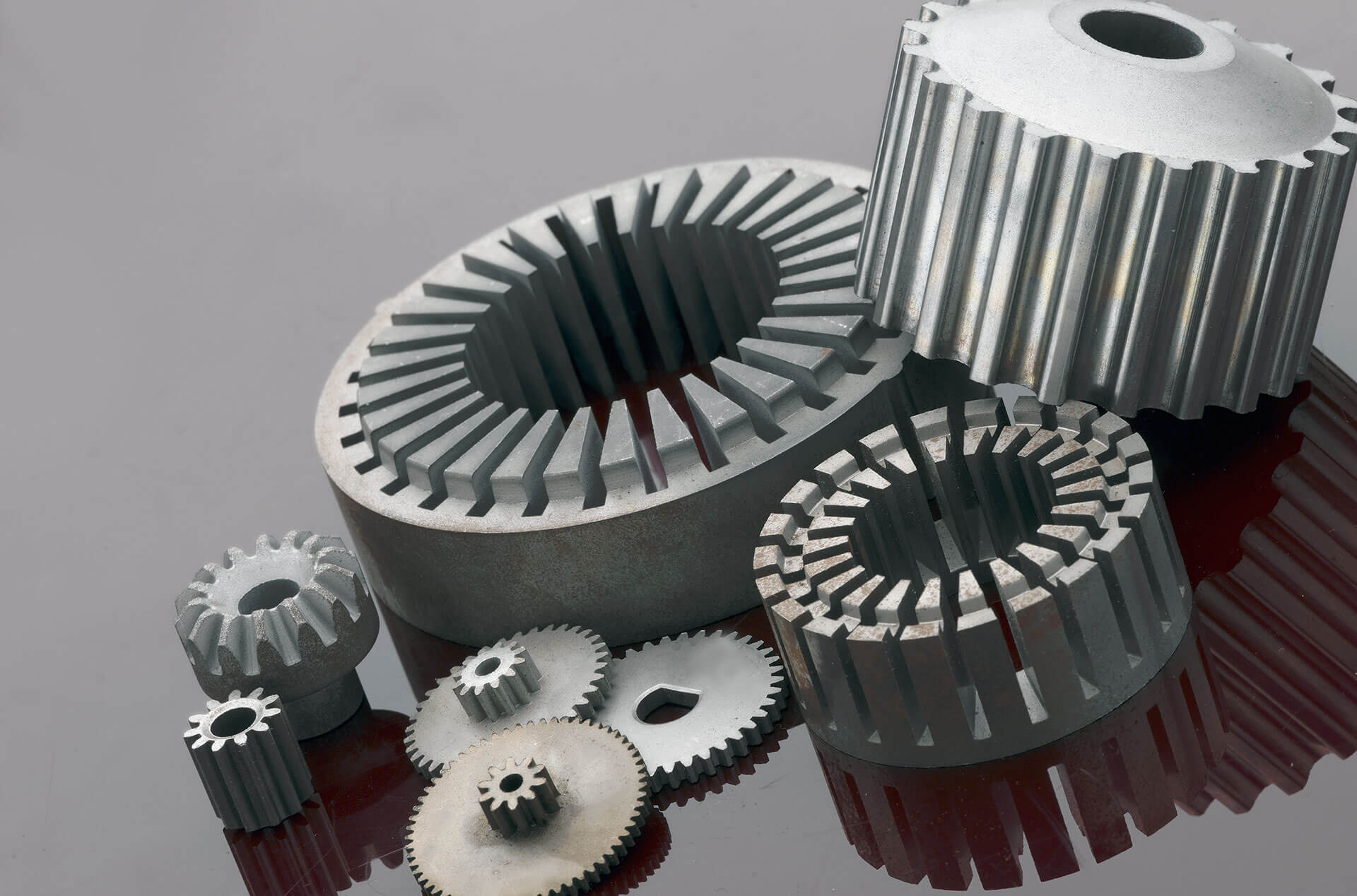 sintered electric motor components